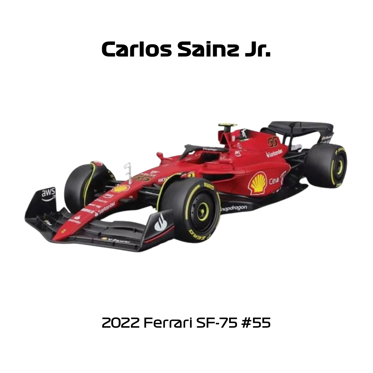 2022 CUSTOM F1 Win Shadow Box Frame