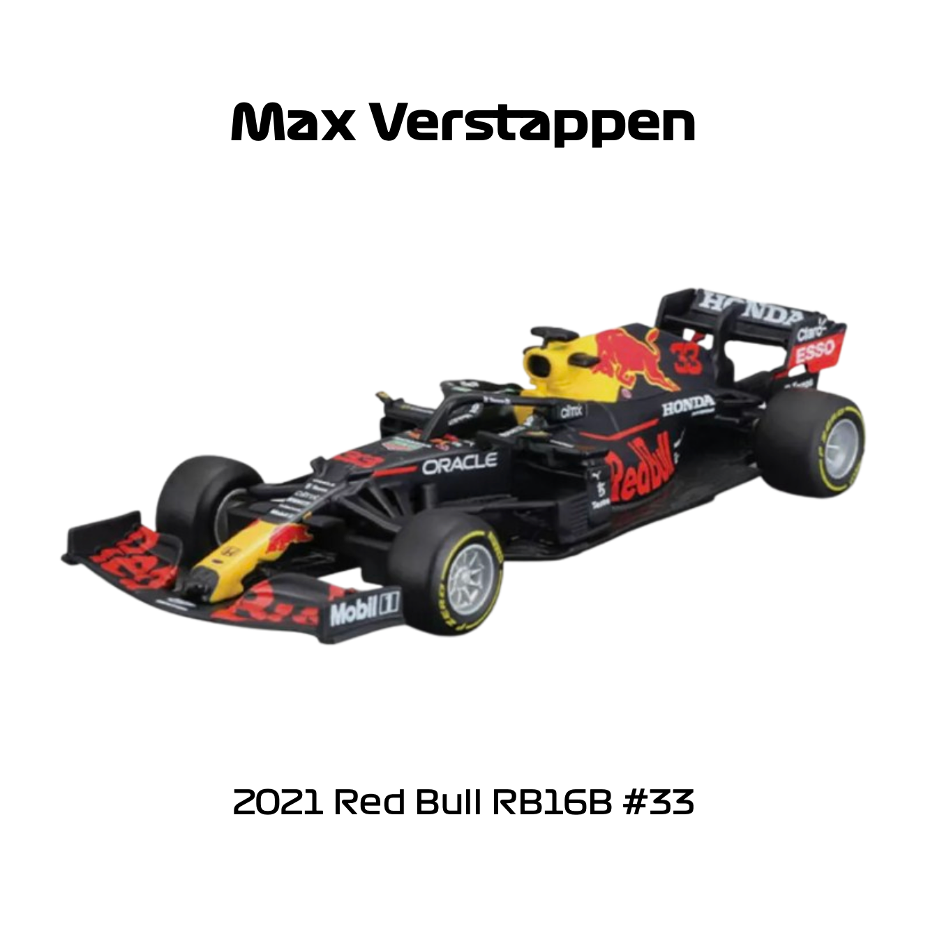 F1 Shadow Box Frame - Max Verstappen's 1st Championship 2021