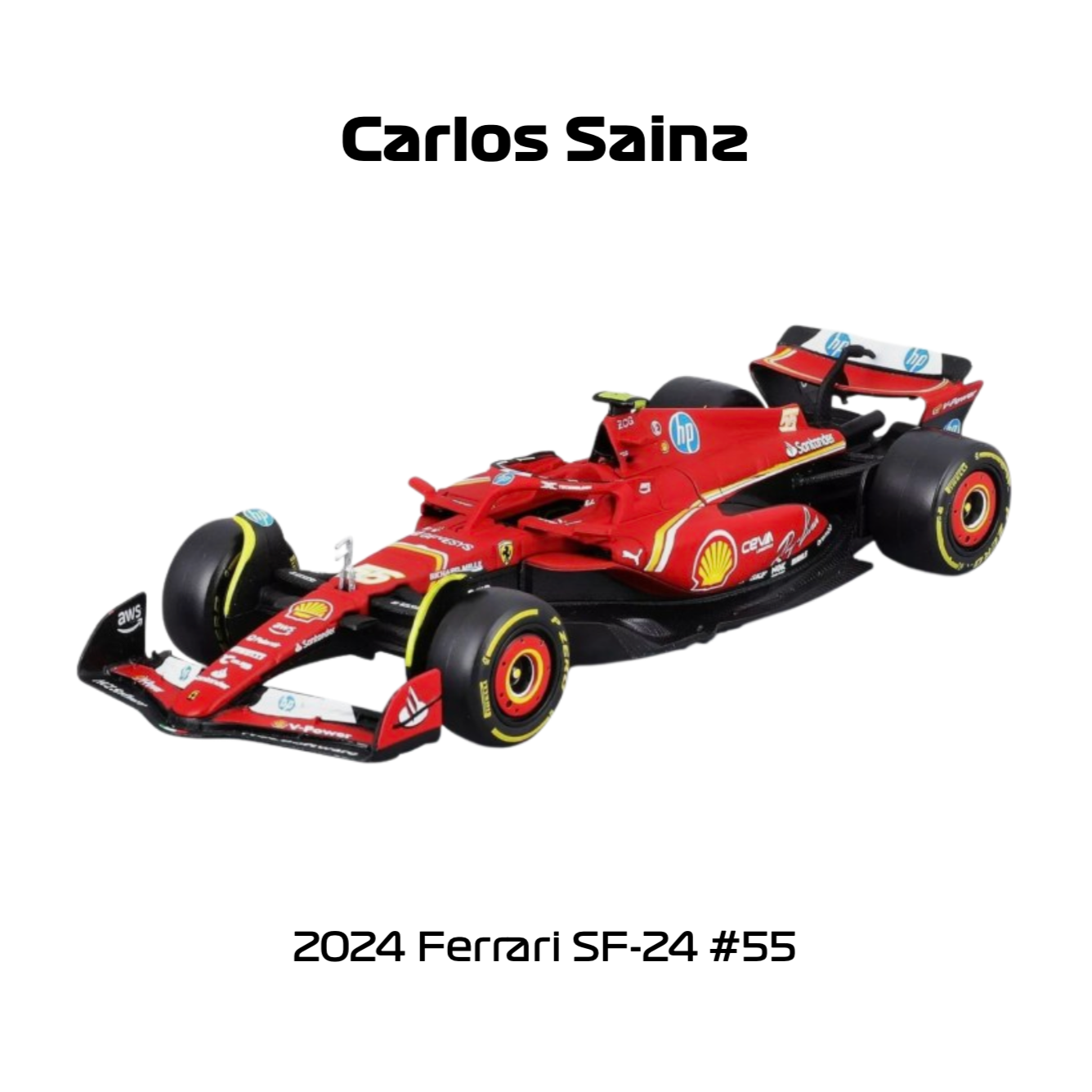 2024 CUSTOM F1 Win Shadow Box Frame
