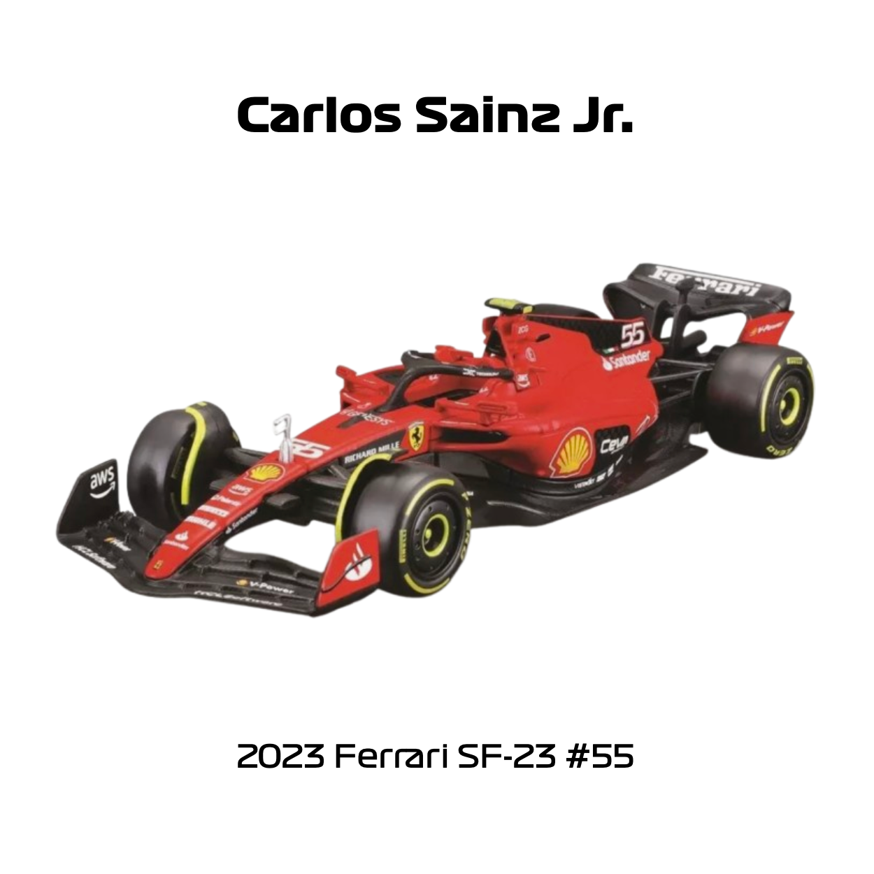 2023 CUSTOM F1 Win Shadow Box Frame