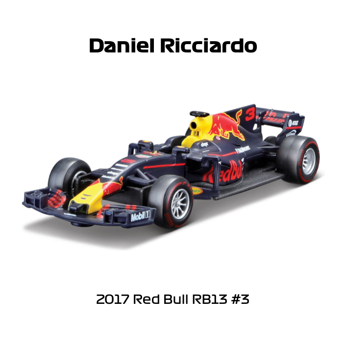 Daniel Ricciardo F1 Win Shadow Box Frame